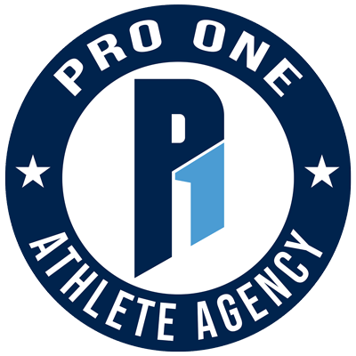logo pro one athlete agency icon